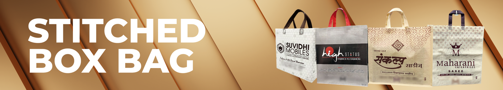 Stitched Box Bags