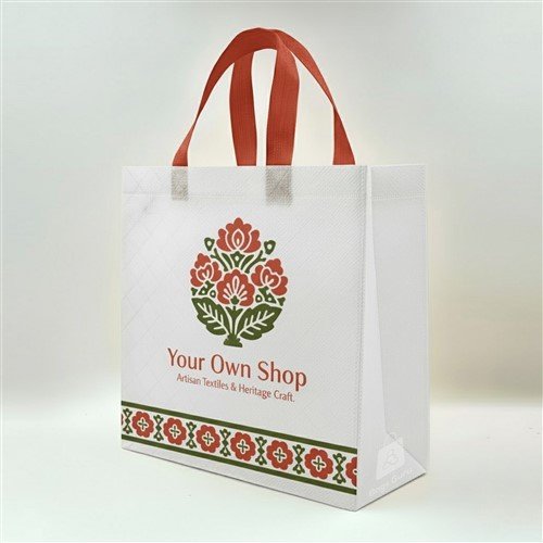 Folk-Art-Printed Carry Bag